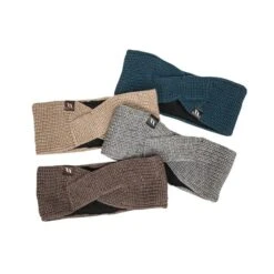 Back On Track Nora Wool Blend Twist Headband - Light Beige -Tack Of The Day Store 596887 800 800