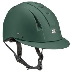 IRH EQUI-PRO Helmet W/Sun Visor - Matte Hunter Green