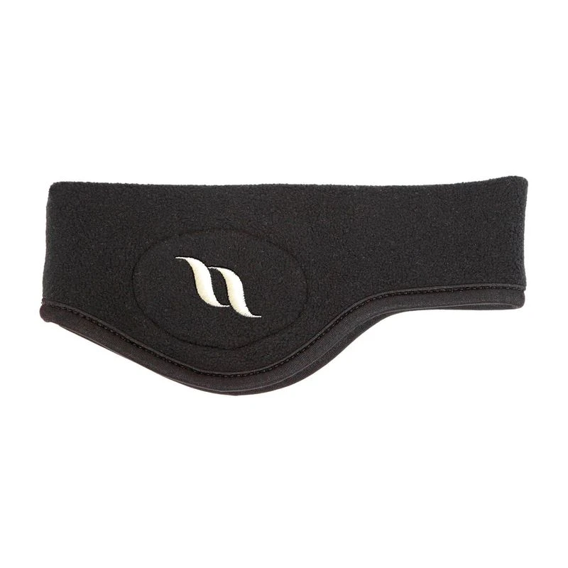 Back On Track Fleece Headband - Black 1 Back On Track Fleece Headband - Black