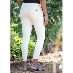 EQL Women's In Motion Cropped Pant - White -Tack Of The Day Store 597658 800 800