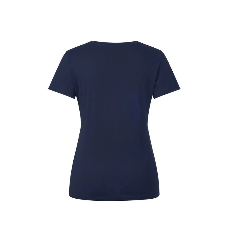 Kerrits Women's Logo V-Neck Tee - Navy/Pewter 2 Kerrits Women's Logo V-Neck Tee - Navy/Pewter - Image 2