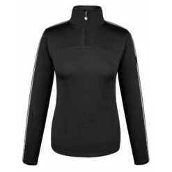 Fair Play Women's Bonnie Half Turtleneck - Black