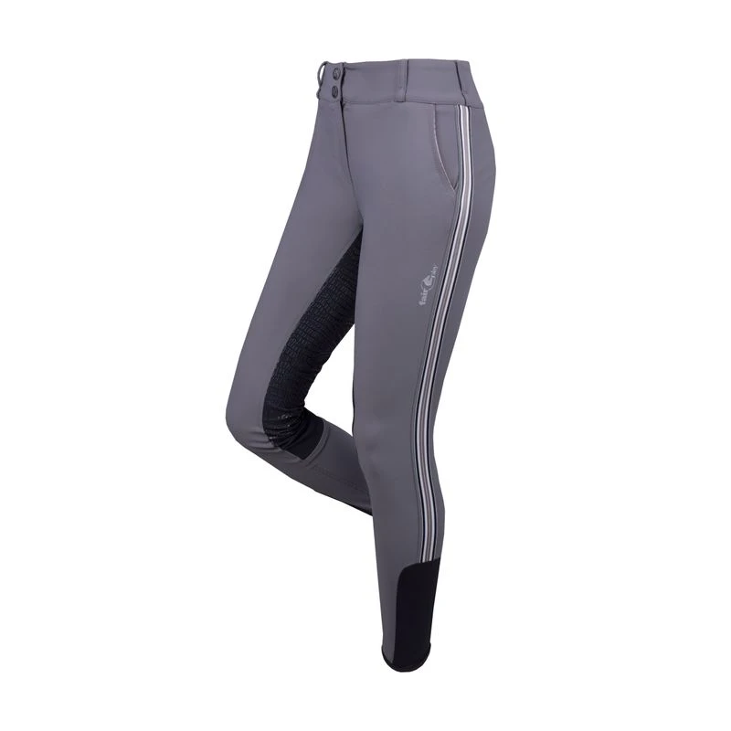 Fair Play Women's Ester Full Seat Breeches - Grey 1 Fair Play Women's Ester Full Seat Breeches - Grey