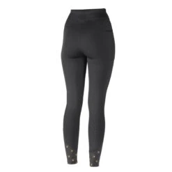 Shires Aubrion Women's Porter Winter Knee Patch Riding Tights - Jet Black -Tack Of The Day Store 600031 800 800 1