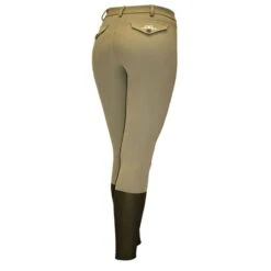 Alessandro Albanese Women's Athens Knee Patch Breeches - Khaki