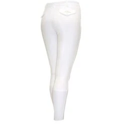 Alessandro Albanese Women's Athens Knee Patch Breeches - White