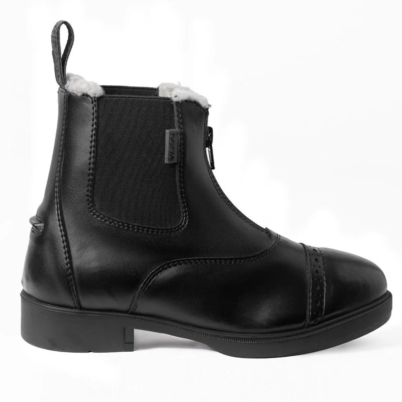 Horze Women's Wexford Paddock Winter Boots - Black 2 Horze Women's Wexford Paddock Winter Boots - Black - Image 2