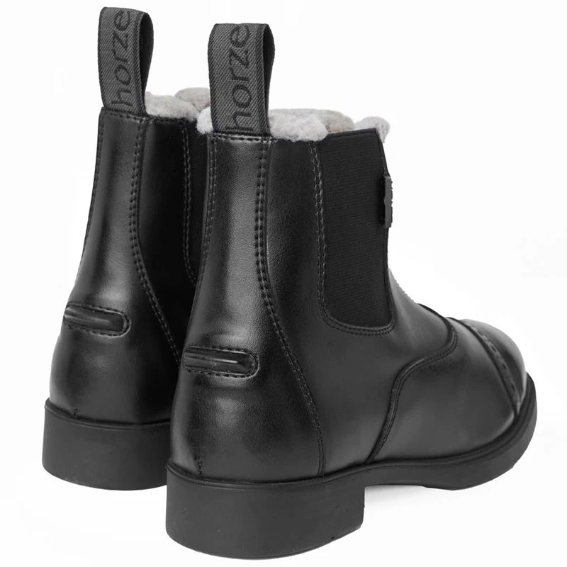 Horze Women's Wexford Paddock Winter Boots - Black 3 Horze Women's Wexford Paddock Winter Boots - Black - Image 3