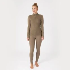 B Vertigo Women's Ruth Knitted 1/4 Zip Sweater - Shiitake Beige 7 B Vertigo Women's Ruth Knitted 1/4 Zip Sweater - Shiitake Beige -Tack Of The Day Store 601200 800 800
