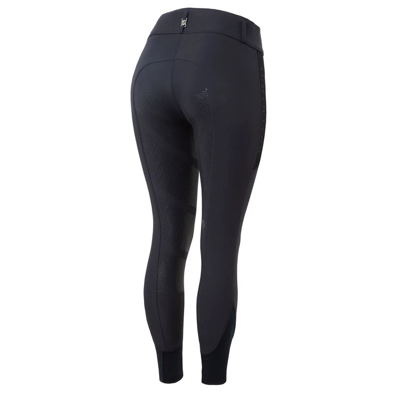 Horze Women's Leonore Full Seat Breeches - Dark Navy 1 Horze Women's Leonore Full Seat Breeches - Dark Navy