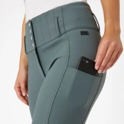 Horze Women's Louisa Thermo Breeches - Urban Chic 7 Horze Women's Louisa Thermo Breeches - Urban Chic -Tack Of The Day Store 601367 800 800