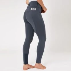 B Vertigo Women's Meghan High Waist Knee Patch Breeches - Dark Navy 6 B Vertigo Women's Meghan High Waist Knee Patch Breeches - Dark Navy -Tack Of The Day Store 601455 800 800 1