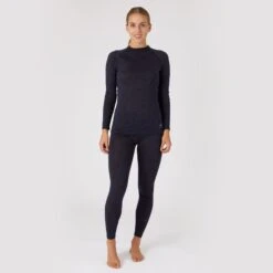 B Vertigo Women's Roxie Woolmix Long Underwear - Dark Navy 7 B Vertigo Women's Roxie Woolmix Long Underwear - Dark Navy -Tack Of The Day Store 602754 800 800