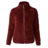 Horze Women's Merida Fleece Jacket - Merlot
