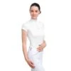 Cavalliera Women's Diva Short Sleeve Show Shirt - Off White