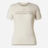 Oughton Women's Live Every Moment Tee - Linen Melange