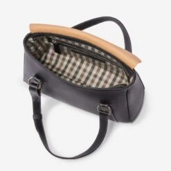 Oughton Paddock Lux Shoulder Bag - Classic Black/Tan -Tack Of The Day Store 603907 800 800