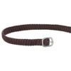 Herm Sprenger Perlon Spur Straps - Brown/Stainless Steel