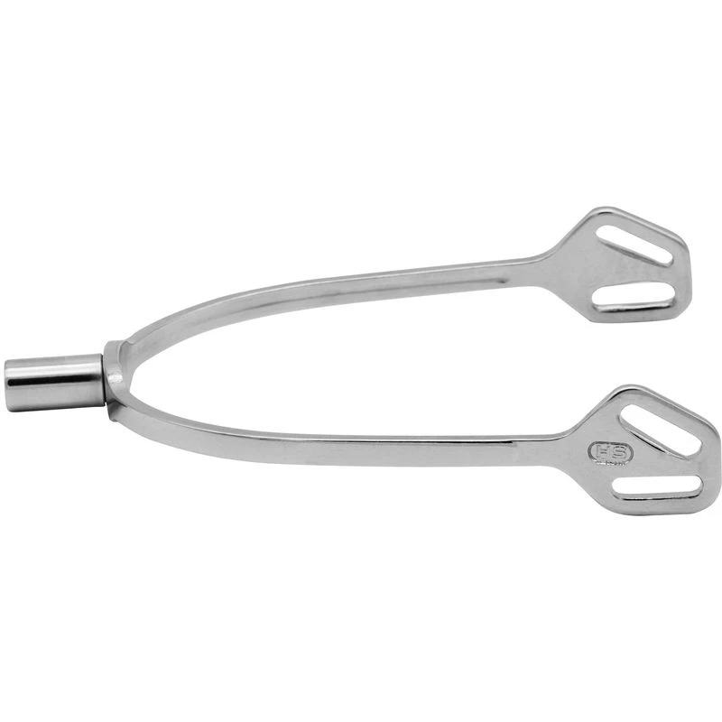 Herm Sprenger 15mm Flat Neck Ultra Fit Slimline Spurs - Stainless Steel 1 Herm Sprenger 15mm Flat Neck Ultra Fit Slimline Spurs - Stainless Steel