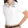 Romfh Kids' Sarah Short Sleeve Show Shirt - White/Mr Chaps