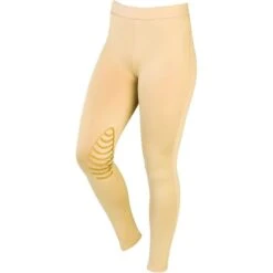 Saxon Kids' Essential Riding Tights - Beige