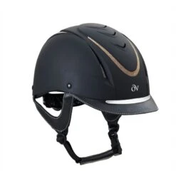 Ovation Z-6 Glitz Helmet - Black/Black/Gold