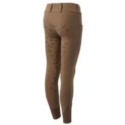 Horze Kids' Morgan Full Seat Breeches - Cocoa Mocha