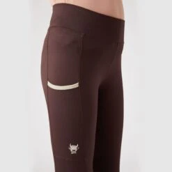 Horze Kids' Morgan Full Seat Riding Tights - French Roast 6 Horze Kids' Morgan Full Seat Riding Tights - French Roast -Tack Of The Day Store 607848 800 800