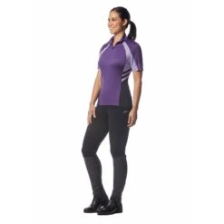 Kerrits Women's Always Cool Solid Ice Fil Short Sleeve Shirt - Iris -Tack Of The Day Store 610164 800 800