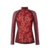 Kerrits Women's Always Cool Print Ice Fil Long Sleeve Shirt - Ruby Lucky Paisley/Sangria