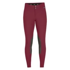 Kerrits Women's Crossover II Knee Patch Breeches - Sangria
