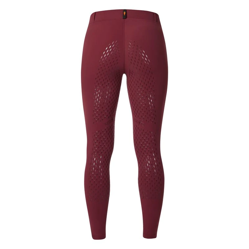Kerrits Women's Ice Fil Full Seat Tech Tights - Sangria 2 Kerrits Women's Ice Fil Full Seat Tech Tights - Sangria - Image 2