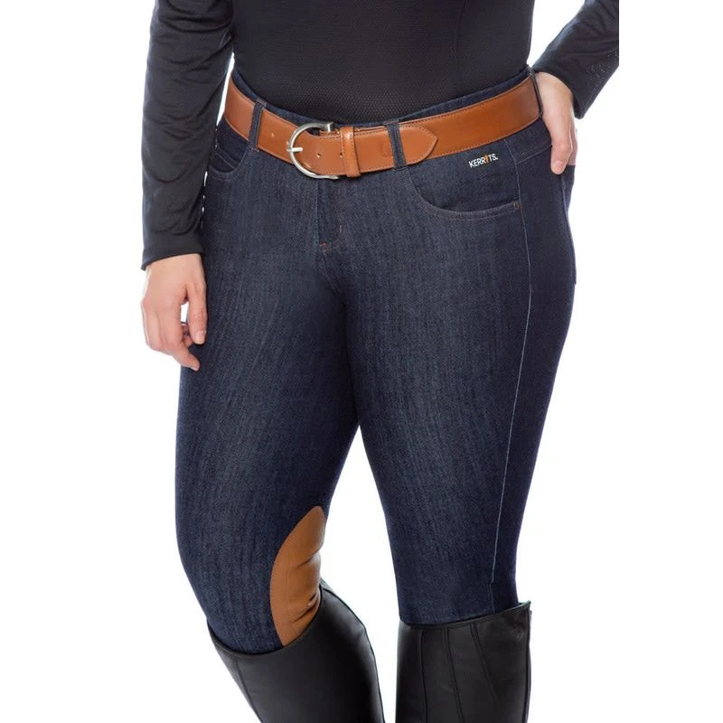 Kerrits Simple D Leather Belt - Cognac 2 Kerrits Simple D Leather Belt - Cognac - Image 2