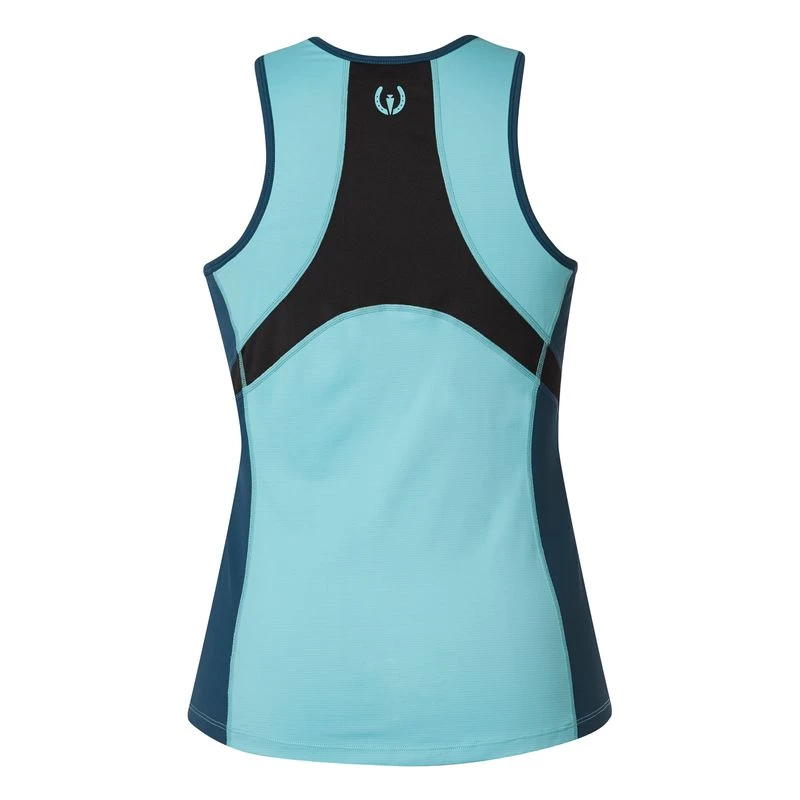 Kerrits Women's Trot On Tech Tank - Topaz/Lagoon 2 Kerrits Women's Trot On Tech Tank - Topaz/Lagoon - Image 2