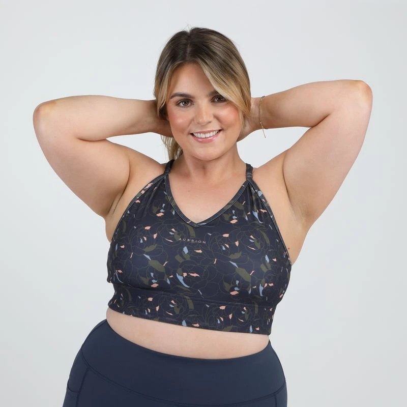 Shires Aubrion Women's Invigorate Sports Bra - Peony 4 Shires Aubrion Women's Invigorate Sports Bra - Peony - Image 4