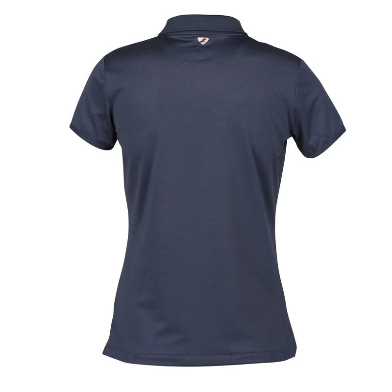 Shires Aubrion Women's Poise Tech Polo - Navy 2 Shires Aubrion Women's Poise Tech Polo - Navy - Image 2