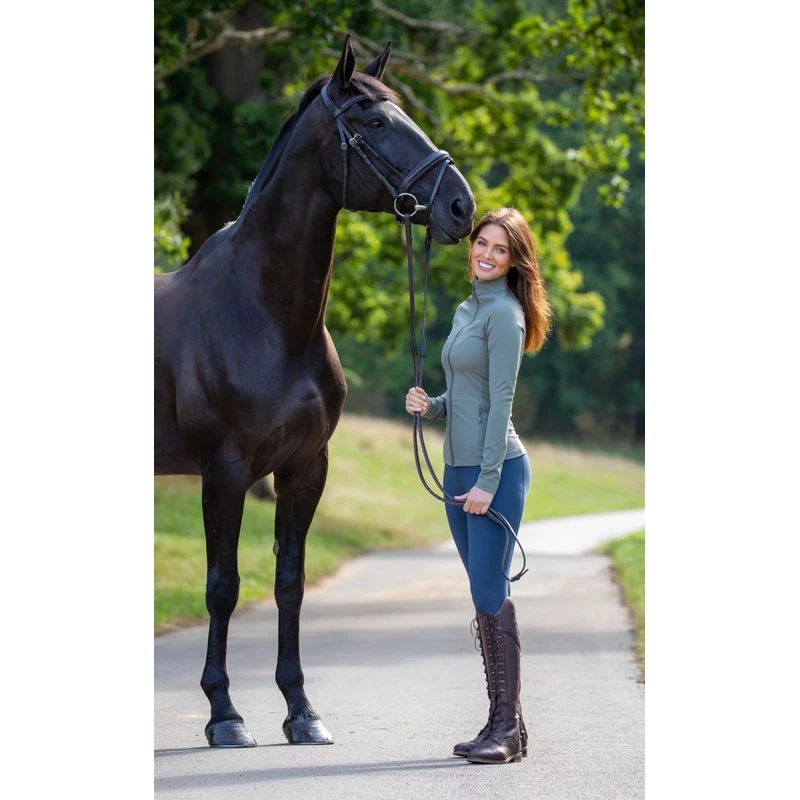 Shires Aubrion Women's Non-Stop Jacket - Olive 6 Shires Aubrion Women's Non-Stop Jacket - Olive - Image 6