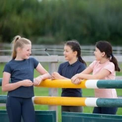 Shires Aubrion Kids' Repose T-Shirt - Navy 5 Shires Aubrion Kids' Repose T-Shirt - Navy -Tack Of The Day Store 619144 800 800