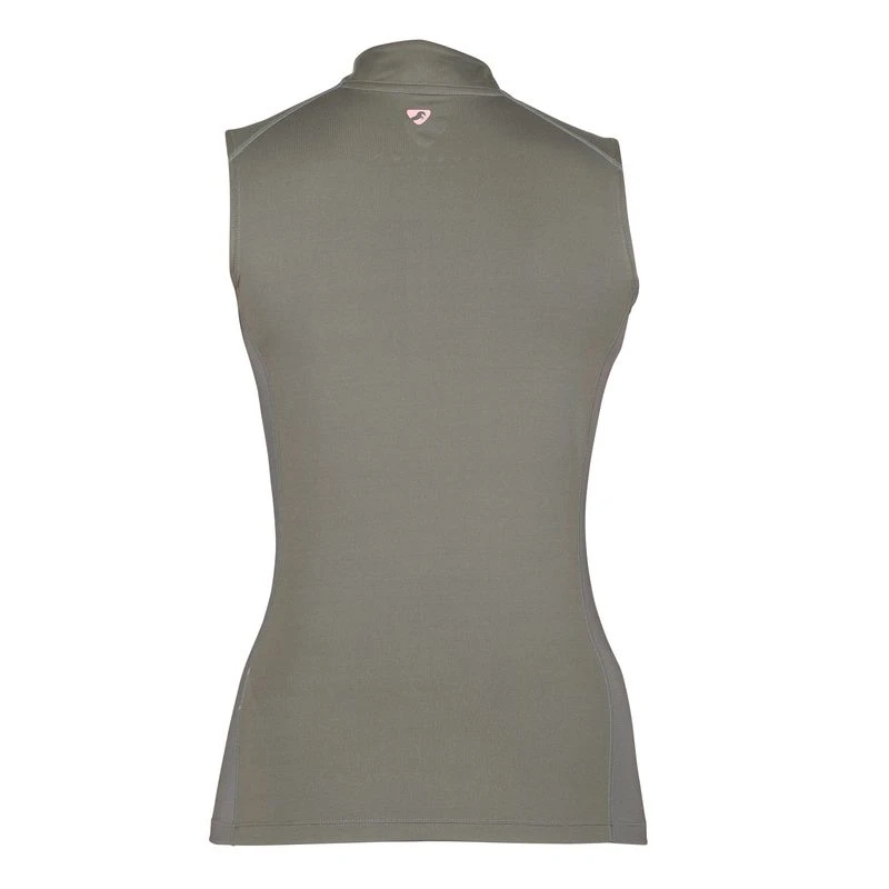 Shires Aubrion Women's Revive Sleeveless Sun Shirt - Olive 2 Shires Aubrion Women's Revive Sleeveless Sun Shirt - Olive - Image 2
