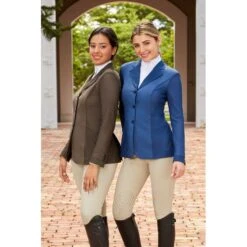 RJ Classics Women's Harmony Mesh Show Coat - Olive Branch -Tack Of The Day Store 623324 800 800