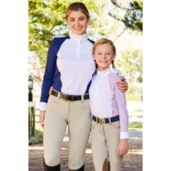 RJ Classics Women's Lexi Long Sleeve Show Shirt - Evening Sky 10 RJ Classics Women's Lexi Long Sleeve Show Shirt - Evening Sky -Tack Of The Day Store 623519 800 800