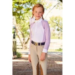 RJ Classics Kids' Lexi Long Sleeve Show Shirt - Orchid 7 RJ Classics Kids' Lexi Long Sleeve Show Shirt - Orchid -Tack Of The Day Store 623996 800 800