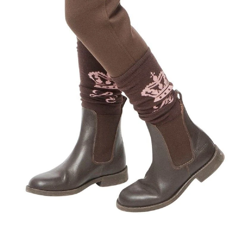 Horze Classic Leather Jodhpur Boots - Dark Brown 2 Horze Classic Leather Jodhpur Boots - Dark Brown - Image 2