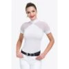 Cavalliera Women's Marielle Short Sleeve Show Shirt - White/White