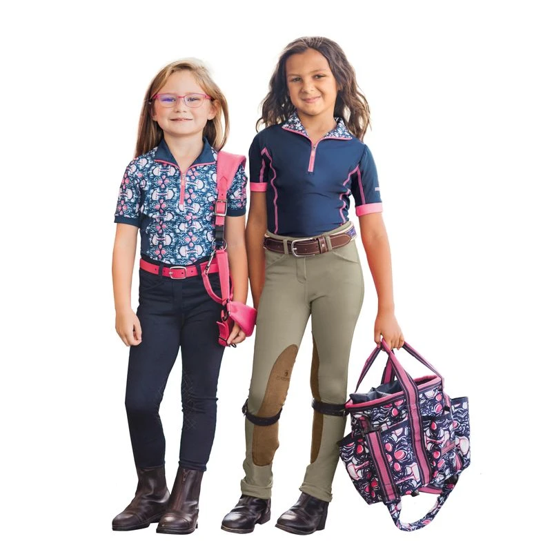 Romfh Kids' Scarlett Full Grip Pull On Tights - Navy 2 Romfh Kids' Scarlett Full Grip Pull On Tights - Navy - Image 2