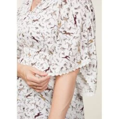 EQL Women's Daydream Gauze Tunic - Soft White Spring Fever -Tack Of The Day Store 644628 800 800