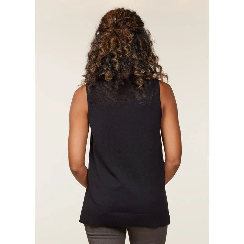 EQL Women's Bit Of Breeze Sleeveless Top - Black 3 EQL Women's Bit Of Breeze Sleeveless Top - Black - Image 3
