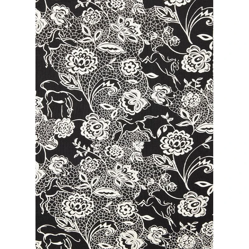 EQL Women's Daydream Gauze Tunic - Black Eq Lace 5 EQL Women's Daydream Gauze Tunic - Black Eq Lace - Image 5