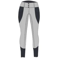 Horze Women's Ebba Summer Tec Full Seat Breeches - Harbour Mist -Tack Of The Day Store 649553 800 800