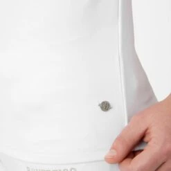 B Vertigo Women's Kayla Laced Short Sleeved Show Shirt - Brilliant White -Tack Of The Day Store 650102 800 800